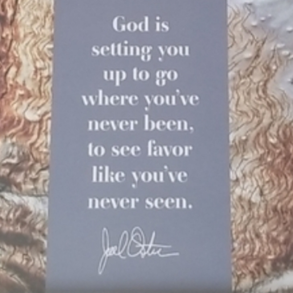 SALE! Joel Osteen inspirational art